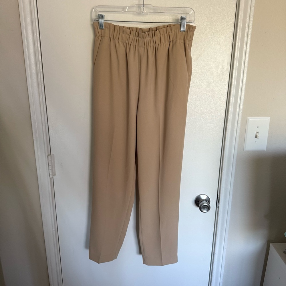Express High-Rise Ankle Dress Pants